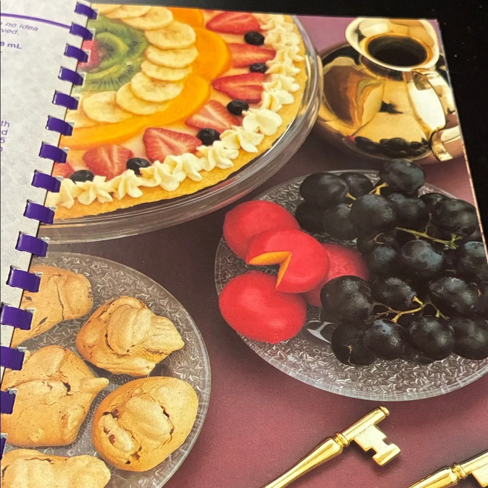 Vintage Company’s coming Desserts Cookbook by Jean Paré - Purple Cover